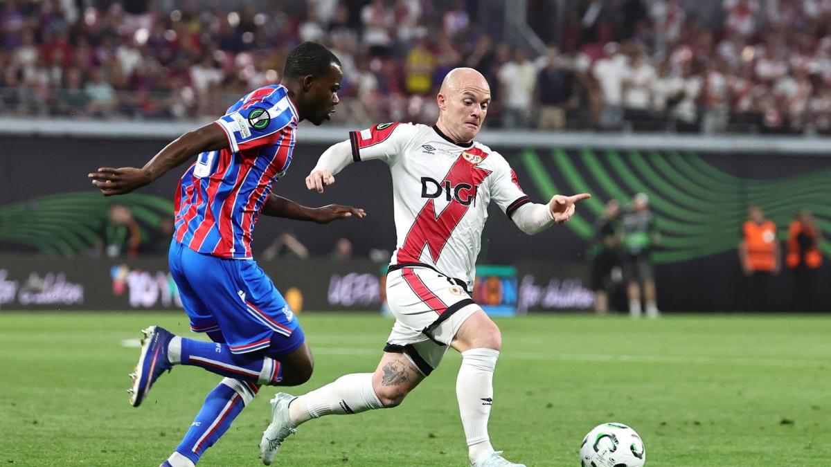 El Crystal Palace se lleva la Conference League y corta el sueño europeo del Rayo Vallecano