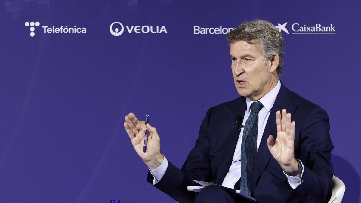 Feijóo, sobre la petición de Junts de reunirse con Puigdemont para hablar de la moción de censura: 