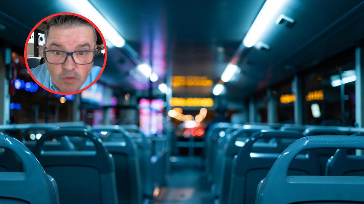 La ejemplar actuación de un conductor de autobús ante un hom