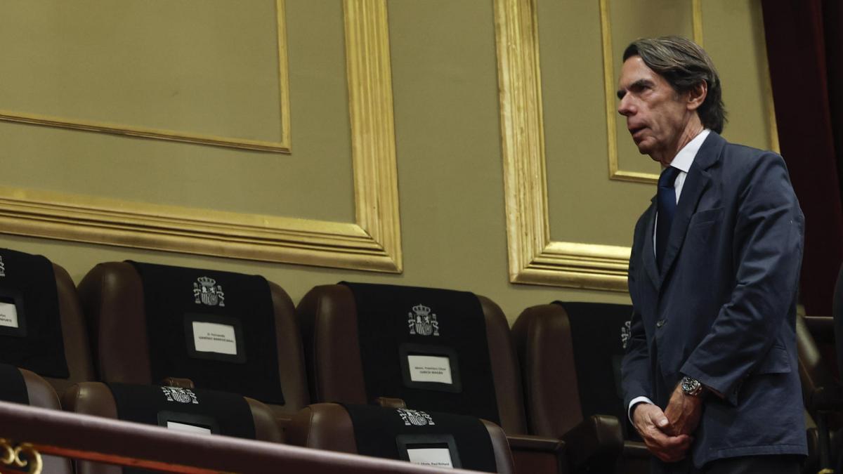Las explicaciones sobre por qué Aznar se ha ido del Congreso