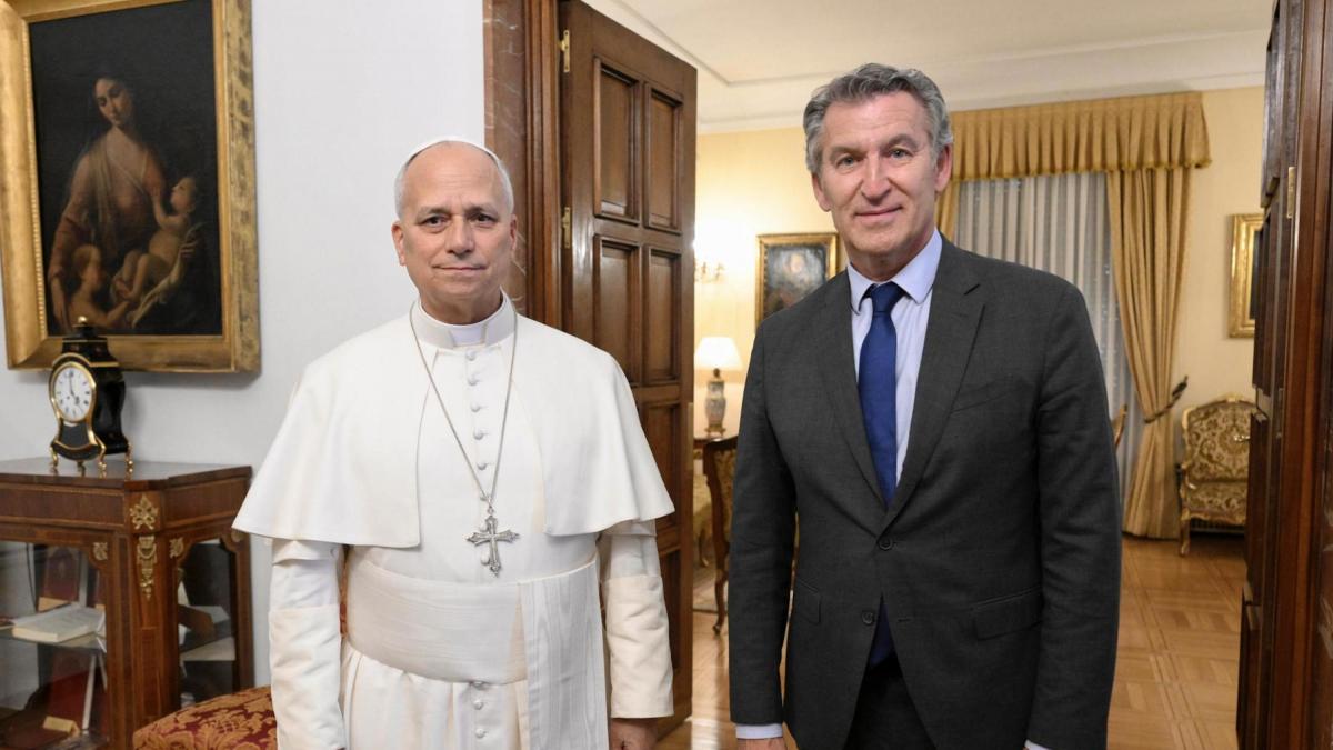 A Feijóo le pasa con León XIV lo peor que te puede pasar en 