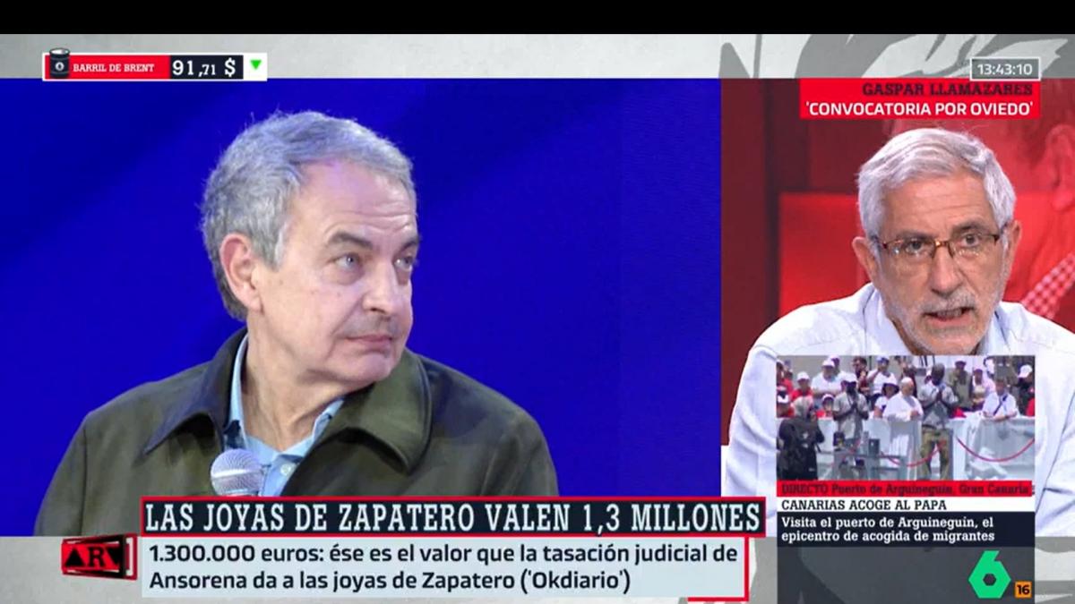 Gaspar Llamazares deja la frase del día cuando le preguntan 