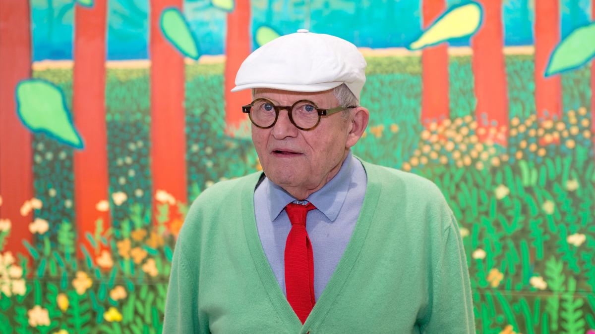 Muere David Hockney
