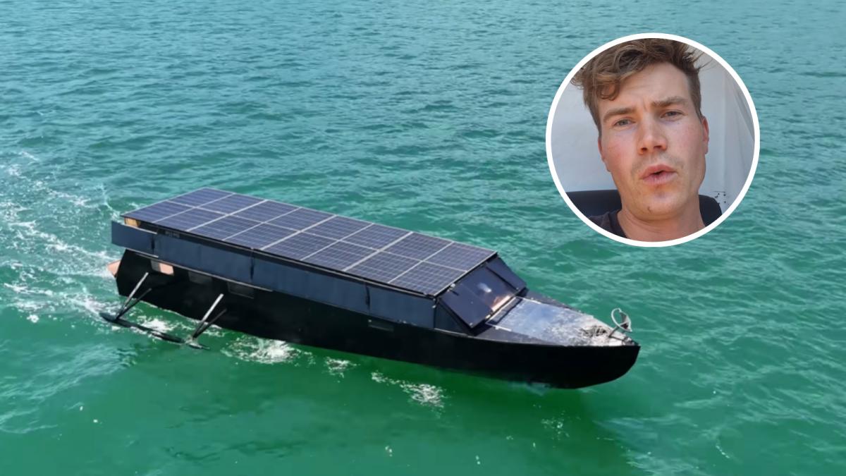 Lukas construyó un yate solar para ser libre, pero acabó agotado: '¿Es libertad si te conviertes en esclavo de la libertad?'