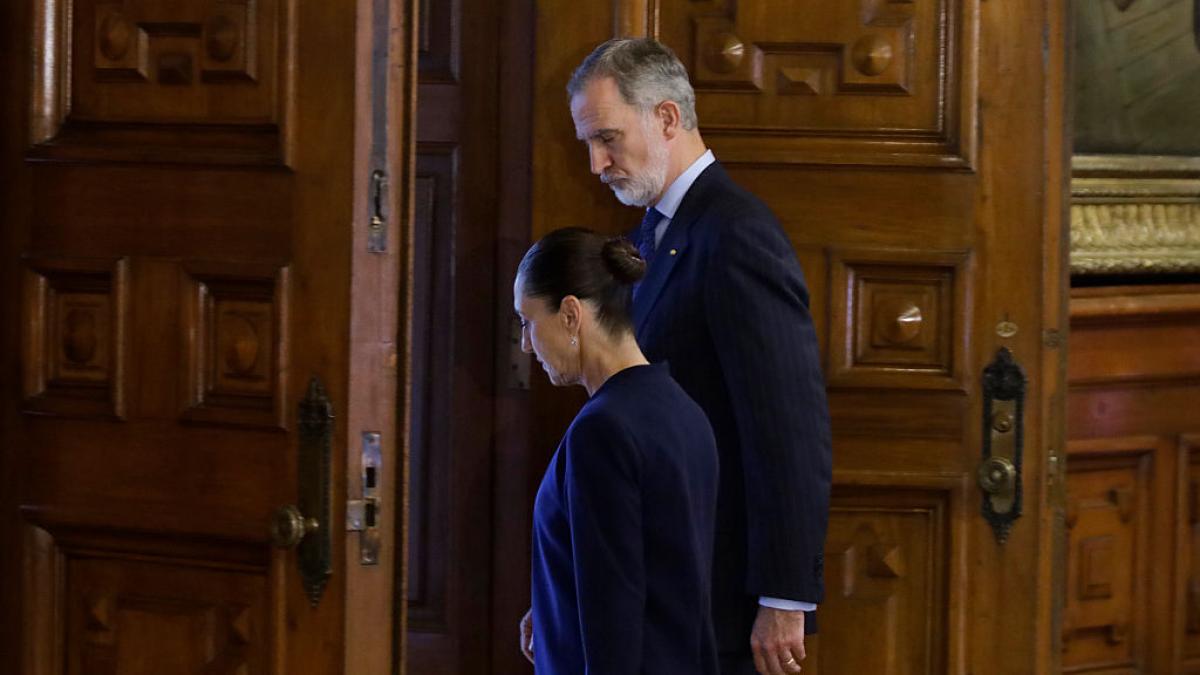 Felipe VI se pronuncia tras la reunión con Sheinbaum: habla de una "magnífica" relación entre España y México y augura un "futuro realmente próspero"