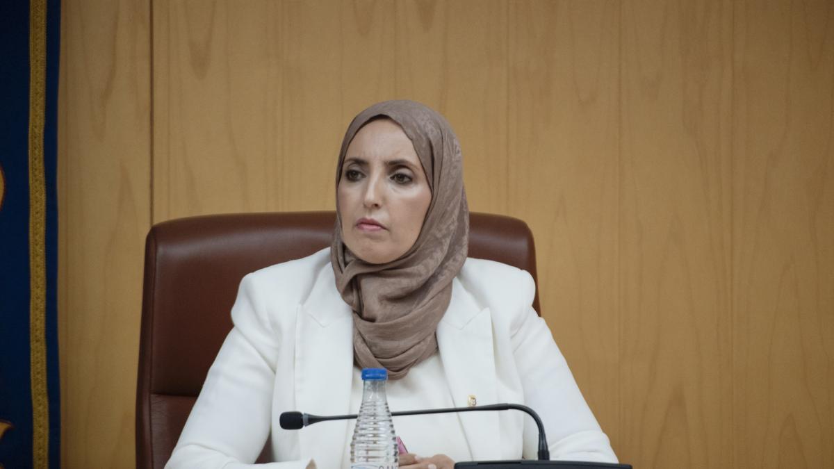 Fátima Hamed, vicepresidenta segunda de la Asamblea de Ceuta:  No podemos estar pidiendo auxilio cada vez que llega un periodo crítico 