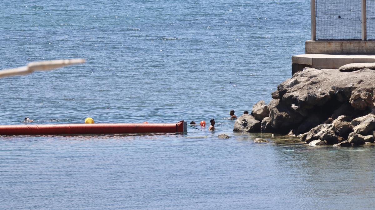 El Gobierno pretende colocar en Melilla una barrera marítima como en Ceuta
