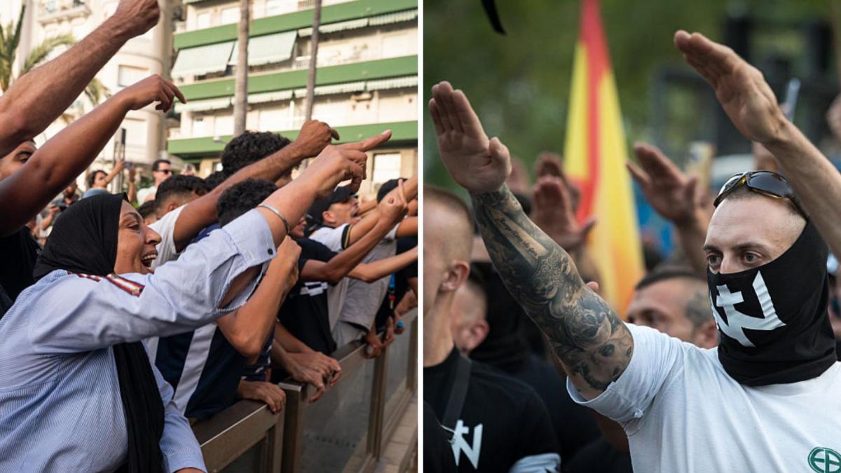 La extrema derecha fracasa en su intento por desplegar odio en Ceuta:  Yo, con mi libertad de expresión, le digo que se vaya usted con su racismo a la puta mierda 