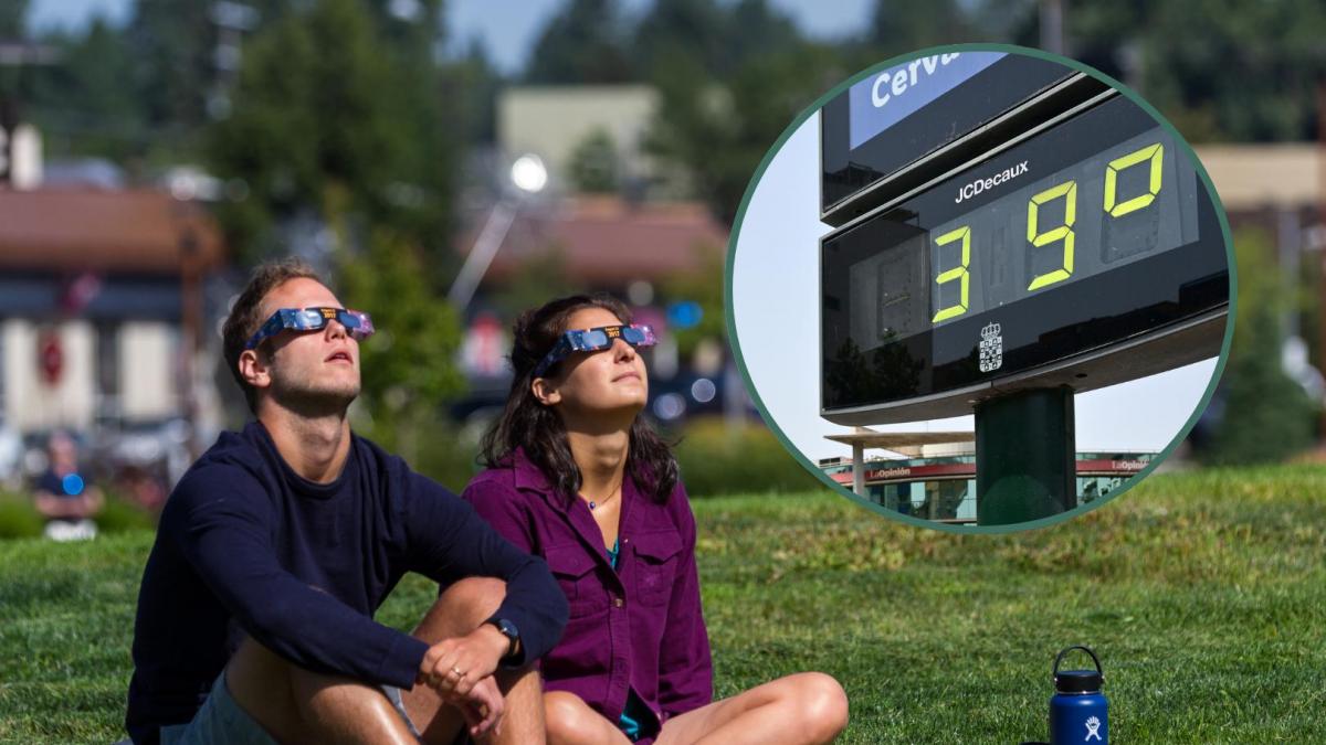 La Aemet advierte sobre el día del eclipse:  Será muy caluroso, con peligro de incendios extremo 