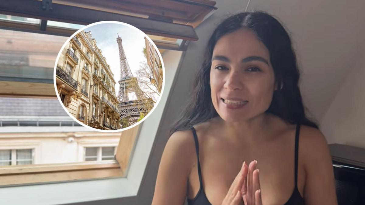 Natalia, creadora de contenido española, se muda de 20 m² en Madrid a 10 m² en el centro de París y llueven las críticas: 'Es terrible normalizar vivir en trasteros'