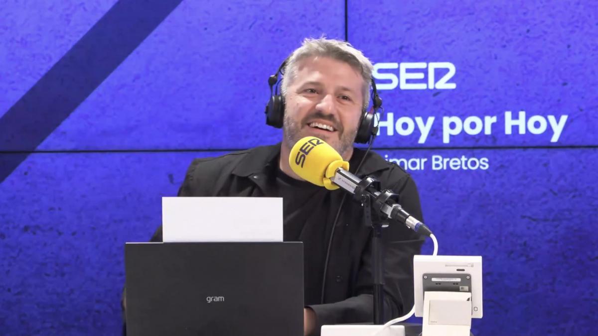 La primera intervención de Aimar Bretos en  Hoy por hoy :  Les proponemos una etapa apasionante con las bases del mejor periodismo 