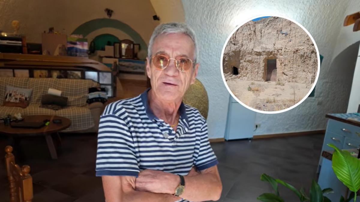 Pepe, 73 años, picador que ha excavado 300 cuevas en Granada: "Yo me siento libre encerrado en una cueva"