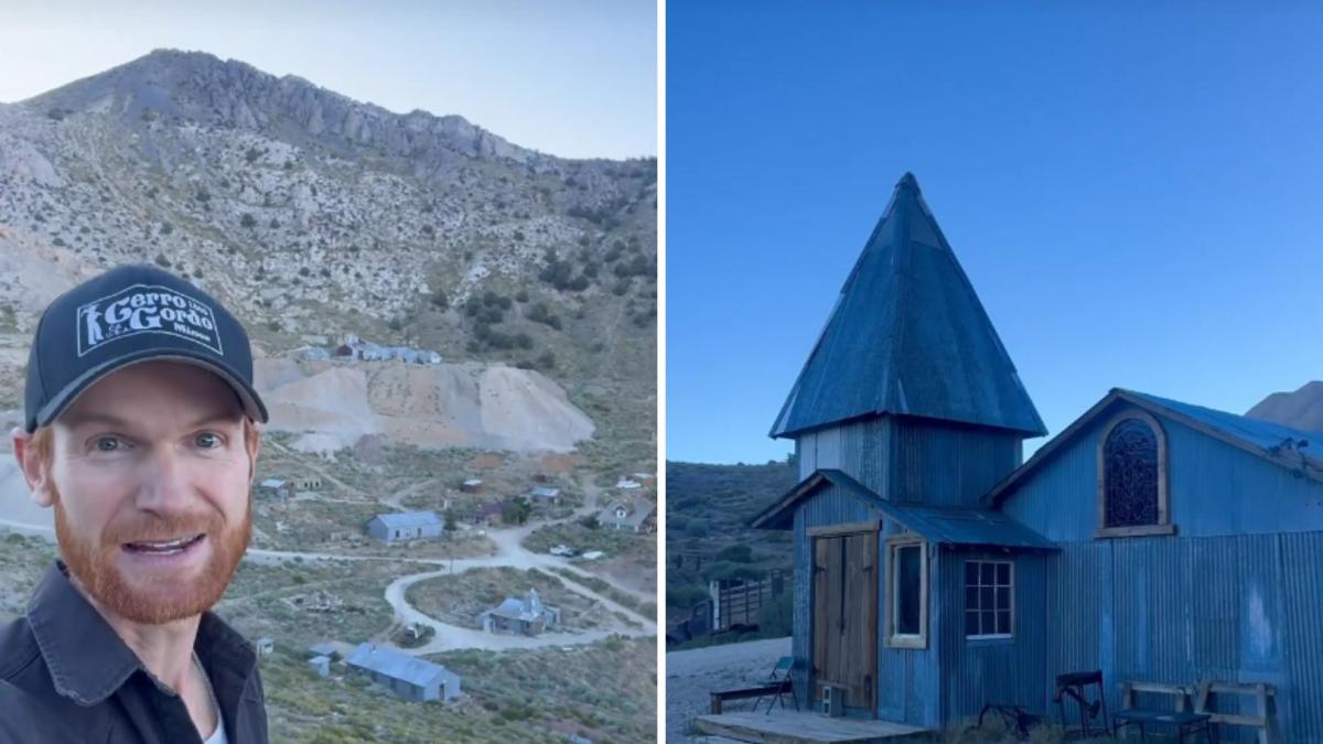 Brent, 38 años, compró un pueblo fantasma sin agua ni internet: 'La gente cree que alejándose de todos se convertirá en quien debería ser, pero no funciona así'