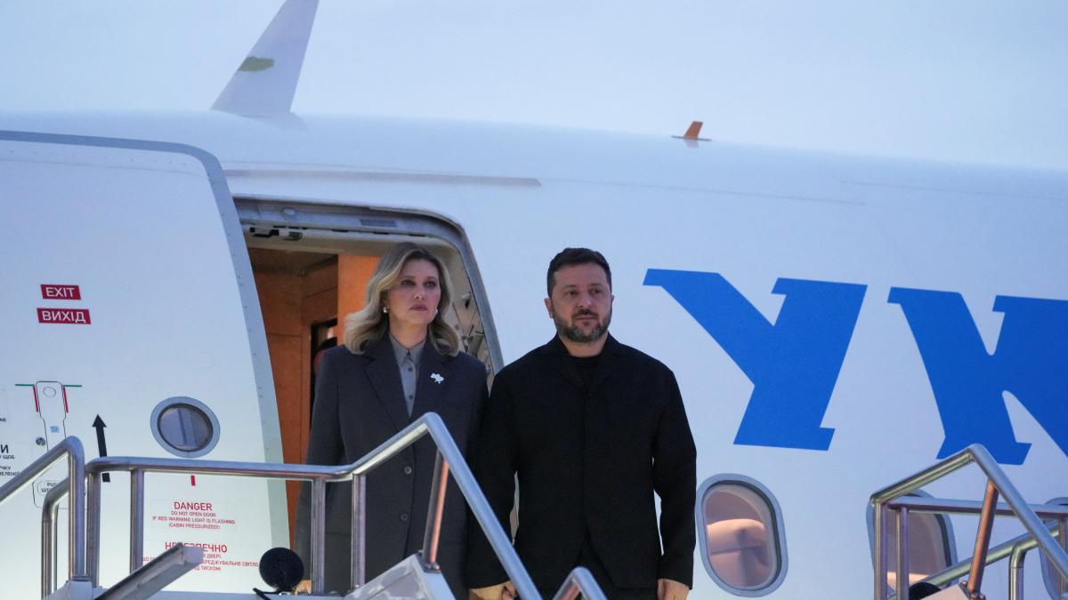 El avión de Zelenski estuvo 'a punto de ser alcanzado por un dron' en Moldavia