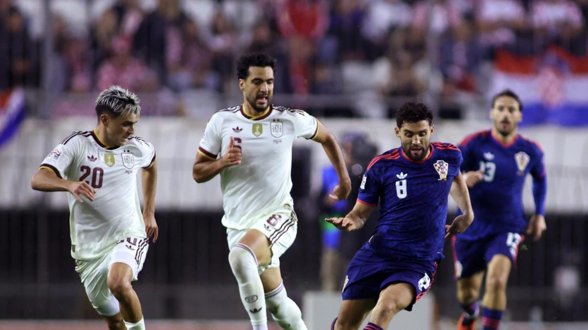 España remonta ante Croacia (1-2) y sella el pase a cuartos de la Nations League gracias a un doblete de Mikel Merino