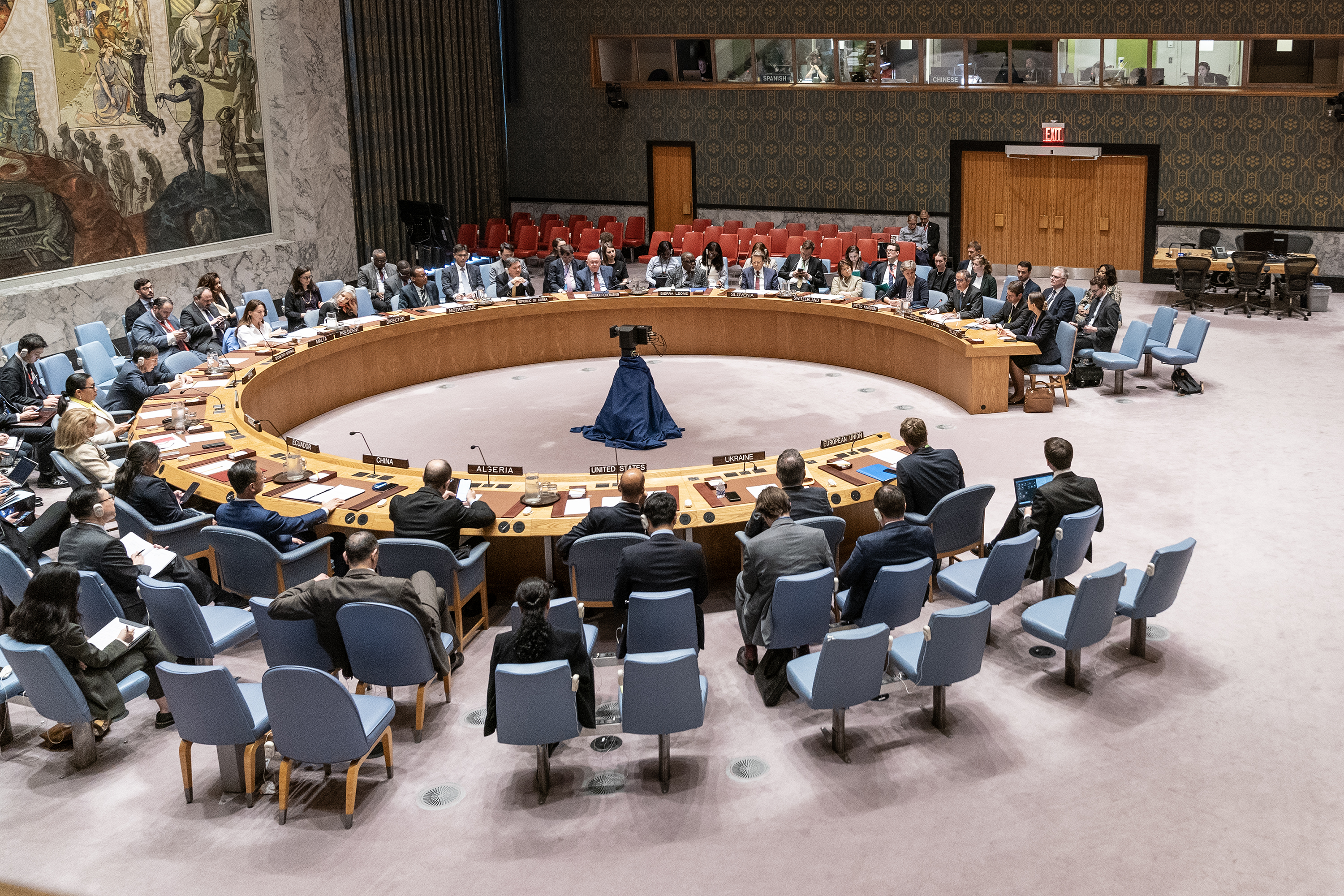 El Consejo de Seguridad de la ONU aprueba el plan de EEUU para un alto ...