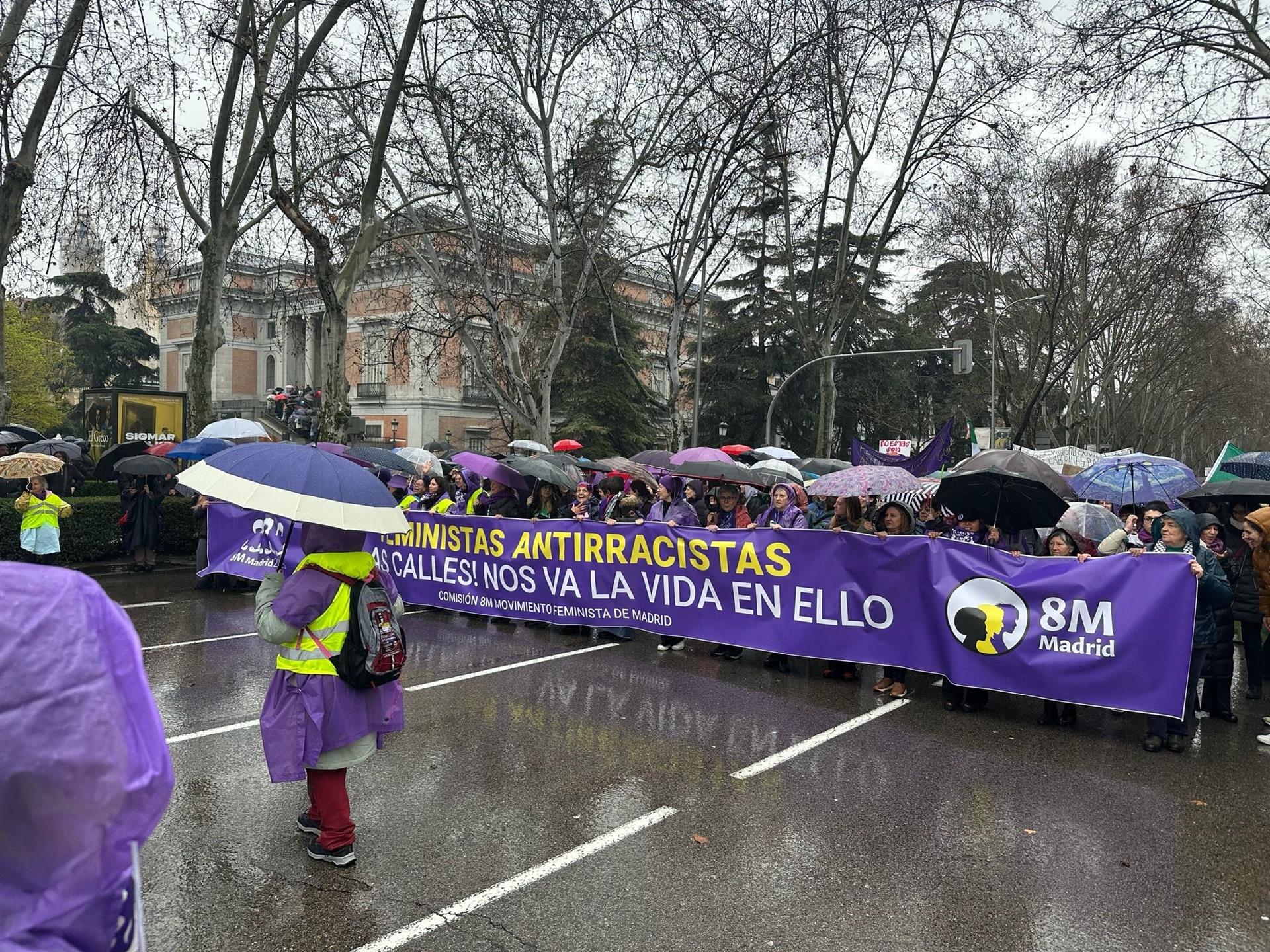 Manifestaciones 8M en directo: última hora de las marchas por el Día de ...